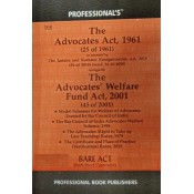 Professional's The Advocates Act, 1961 Bare Act 2024
